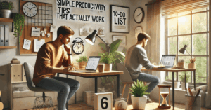 Consejos sencillos de productividad que realmente funcionan