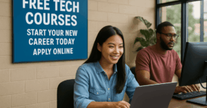 Cursos de Tecnología Gratis: Comienza tu Nueva Carrera Hoy - Solicita en Línea