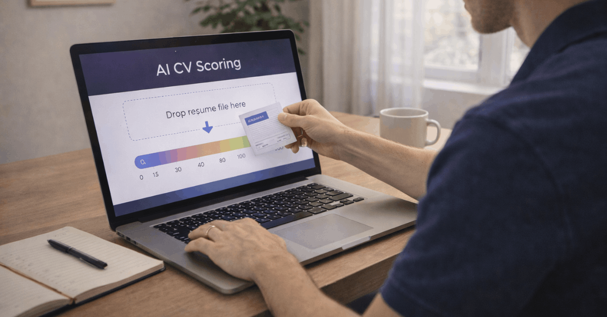 Puntaje de CV con IA – Descubre qué tan fuerte es tu currículum